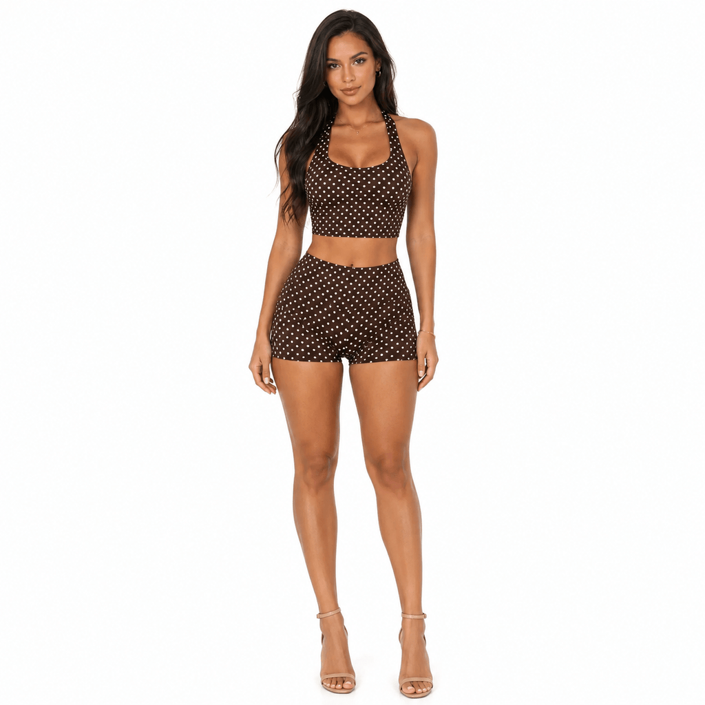 Dotline Halter Set