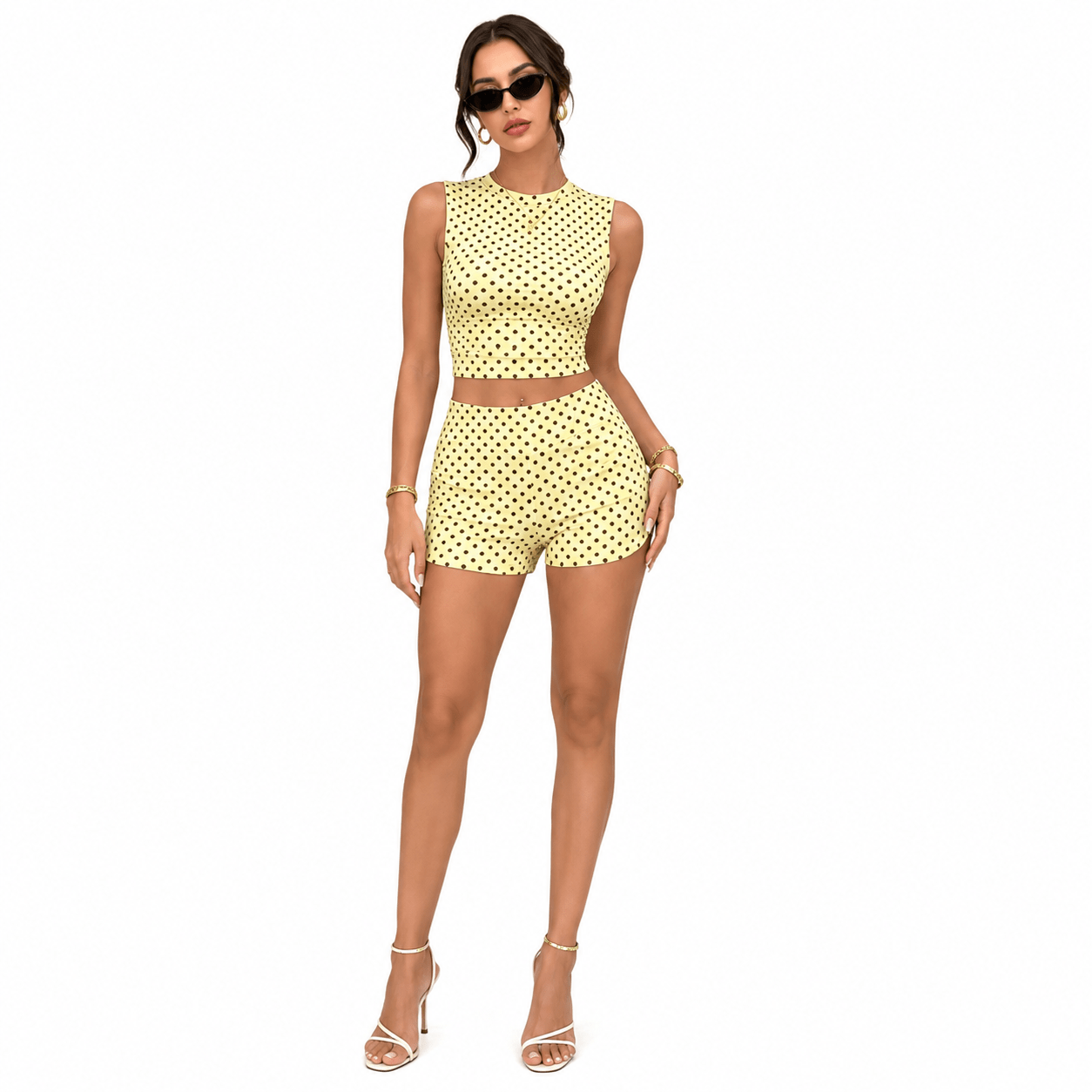 Dotline Tee Set