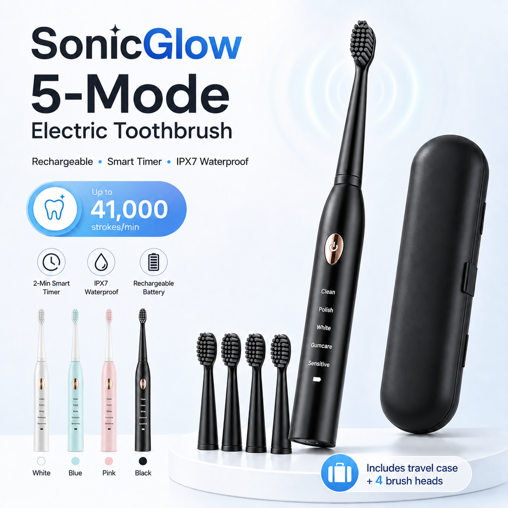SonicGlow Electric Toothbrush