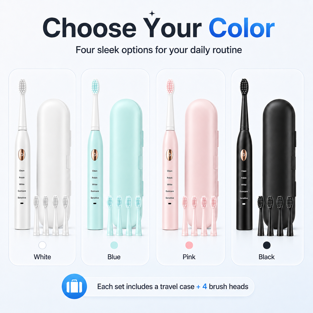 SonicGlow Electric Toothbrush