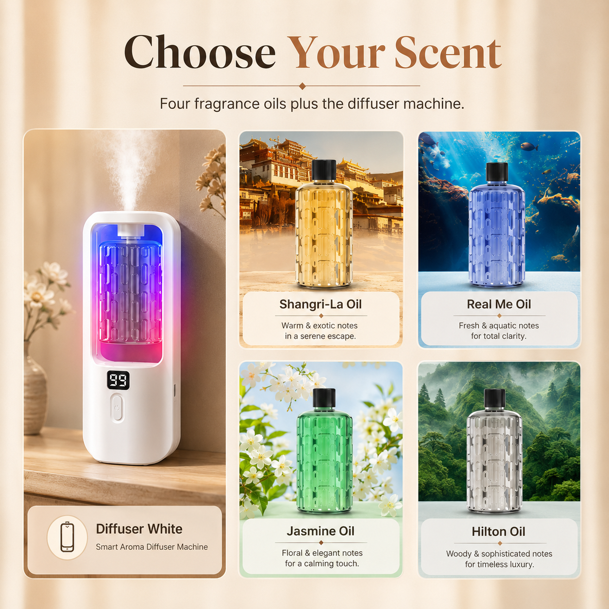 ScentAura Aroma Diffuser