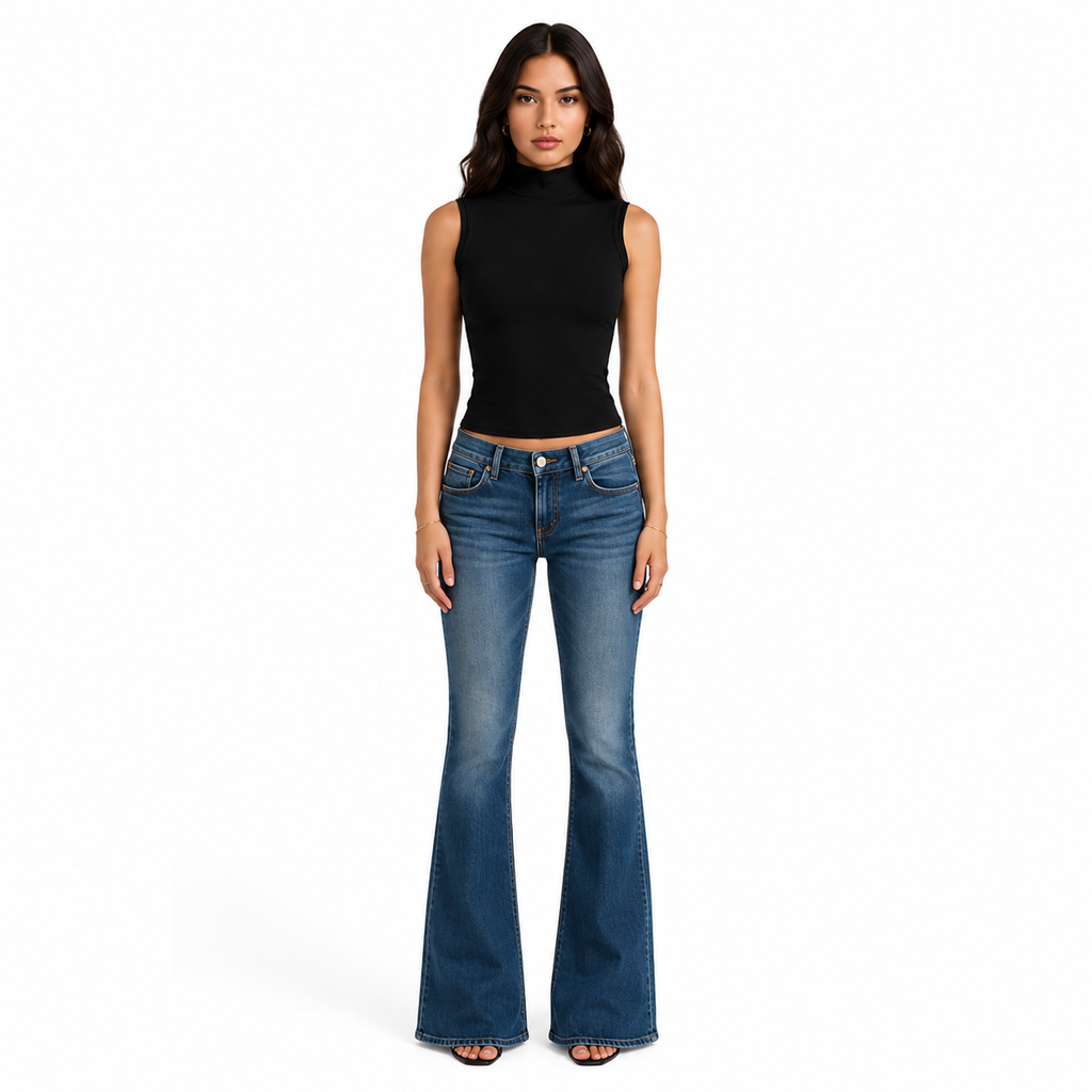 Contour Turtleneck Top