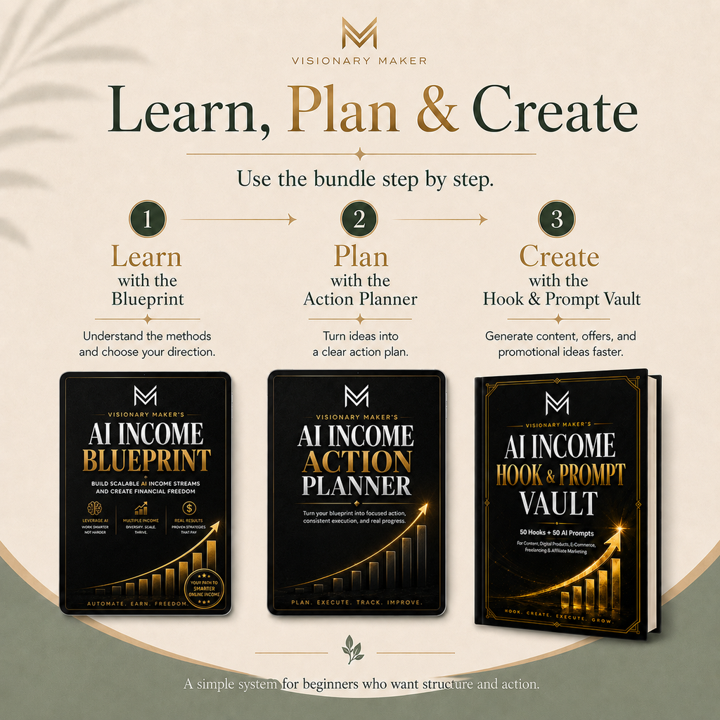 Visionary Maker’s AI Income Starter Bundle