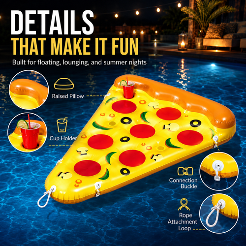 Giant Pizza Slice Pool Float