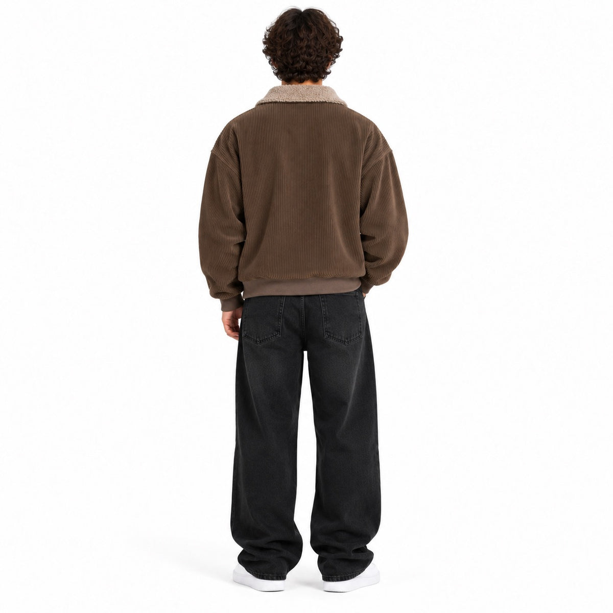 Varsity Corduroy Sweater