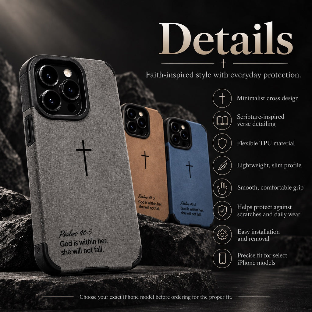 Cross Verse iPhone Case