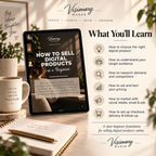 Visionary Maker's How to Sell Digital Products as a Beginner