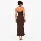 Dotline Midi Dress