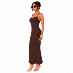 Dotline Midi Dress