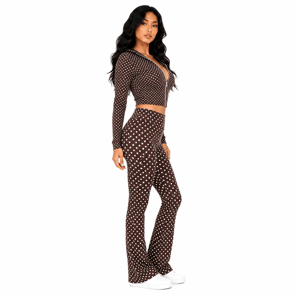 Dotline Hoodie Set