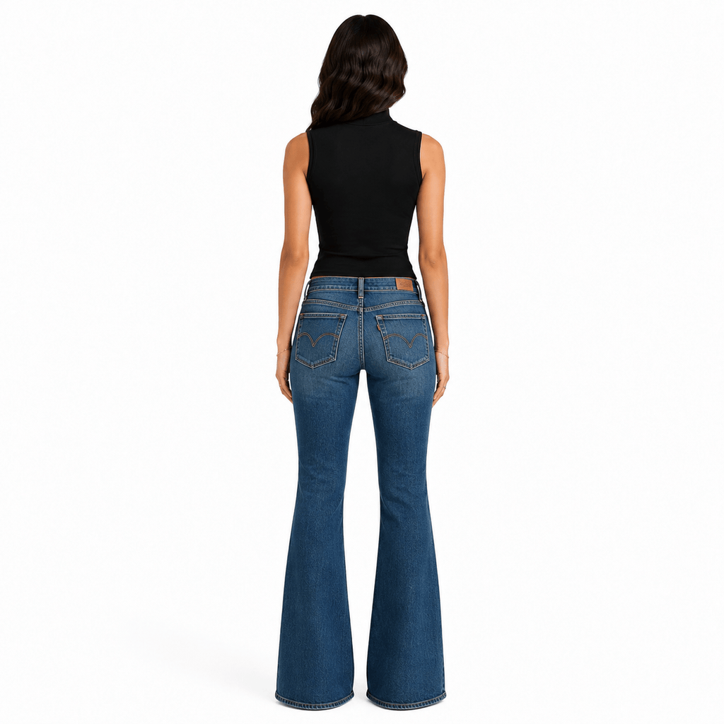 Contour Turtleneck Top