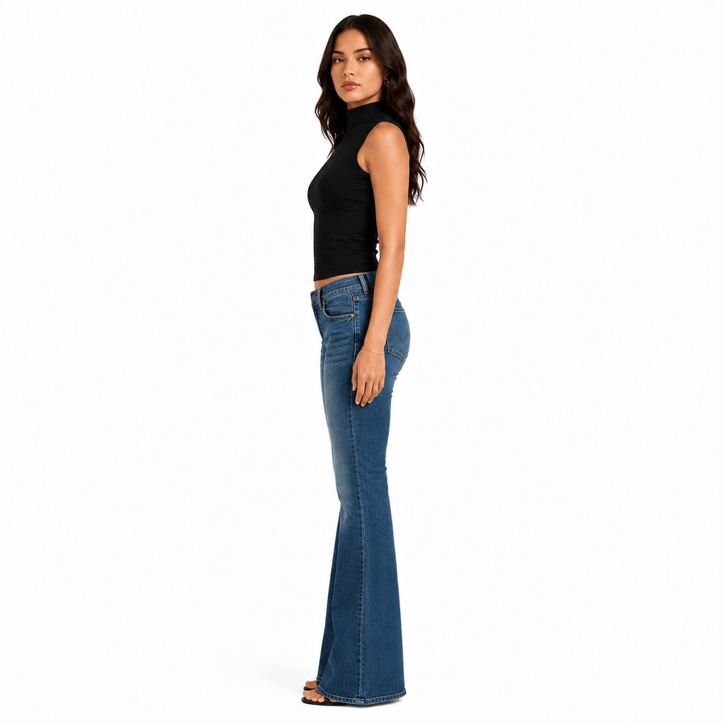Contour Turtleneck Top