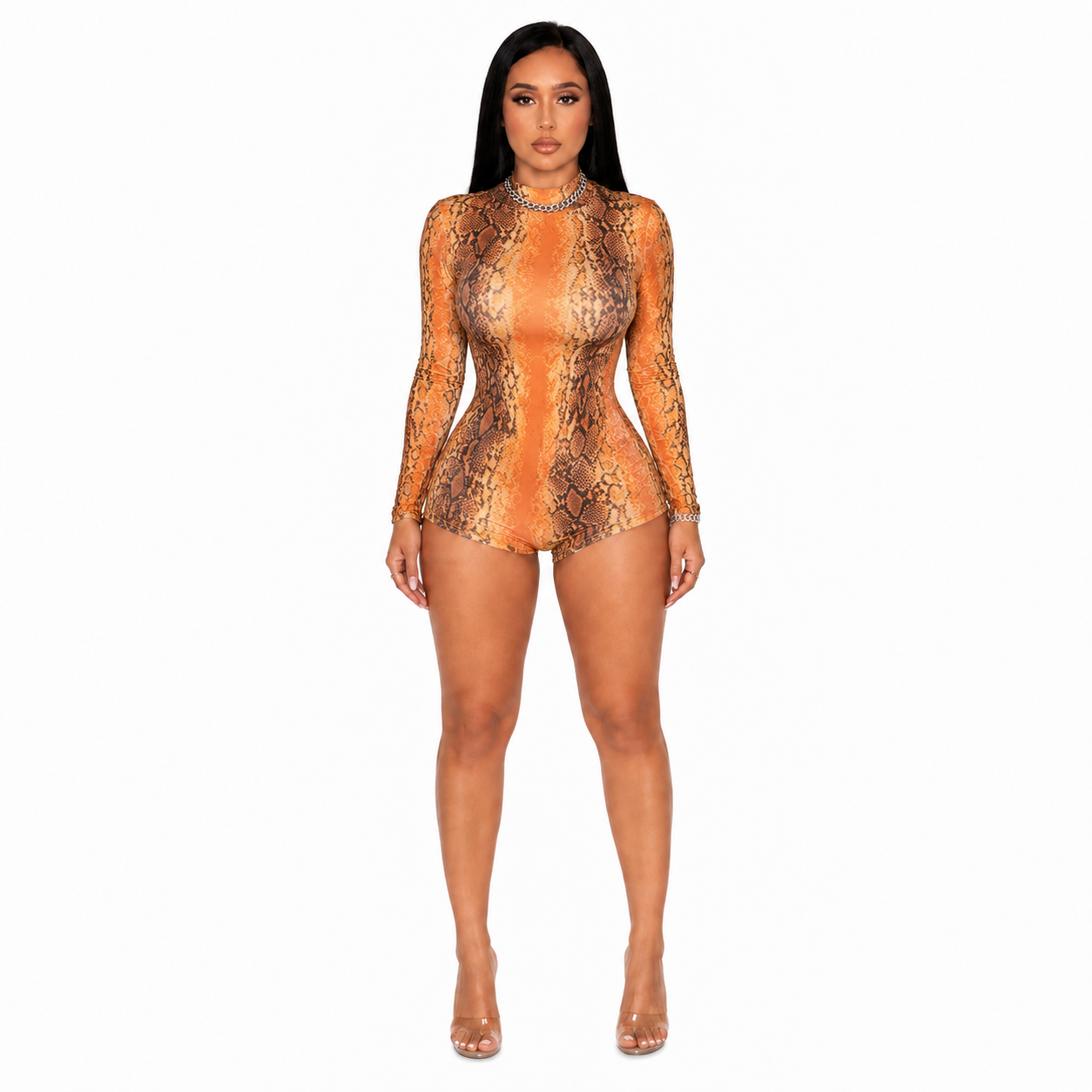 Leopard Bodycon Romper