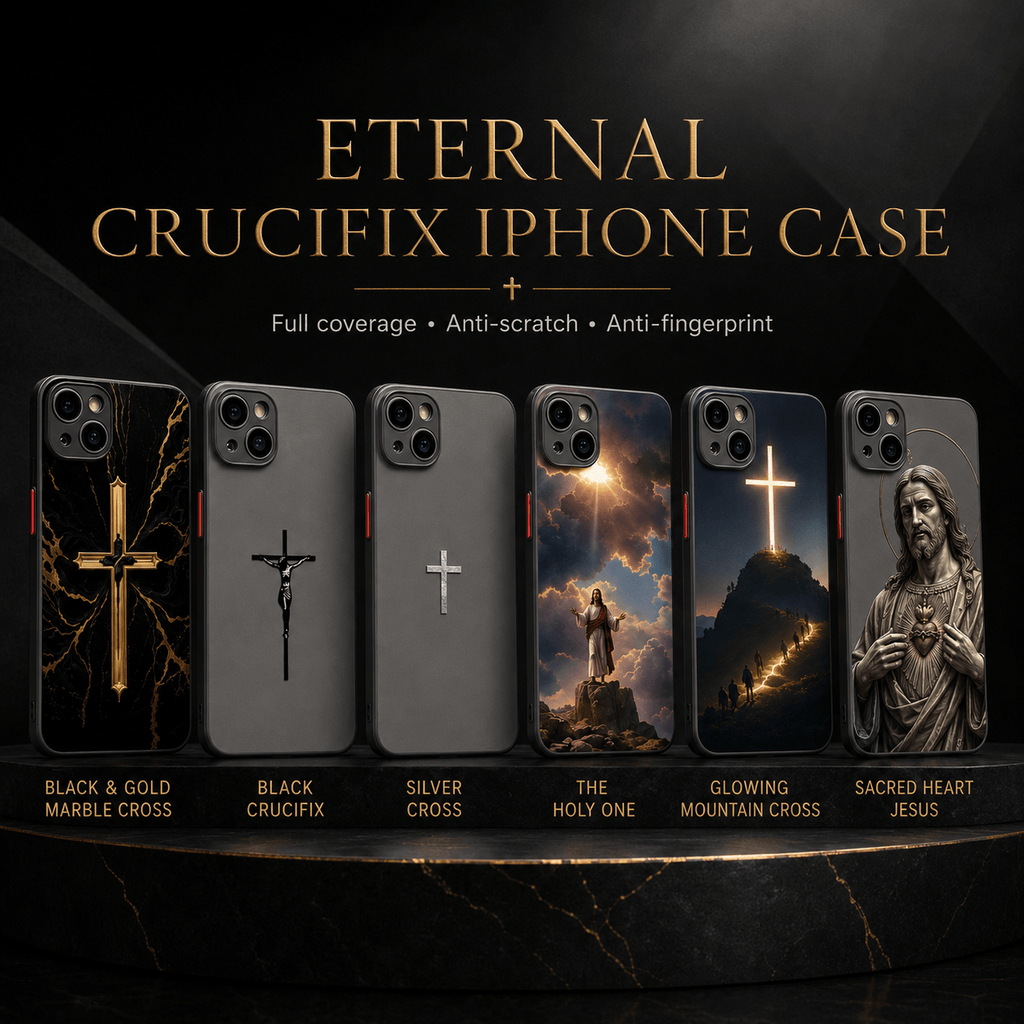 Eternal Crucifix iPhone Case
