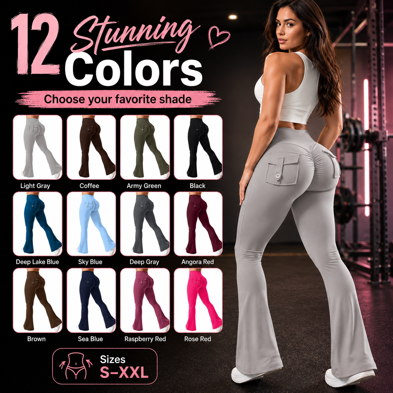 PeachLift Flare Leggings