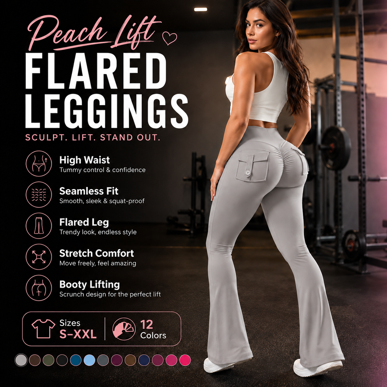 PeachLift Flare Leggings