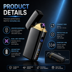 Dual-Arc Electric Lighter