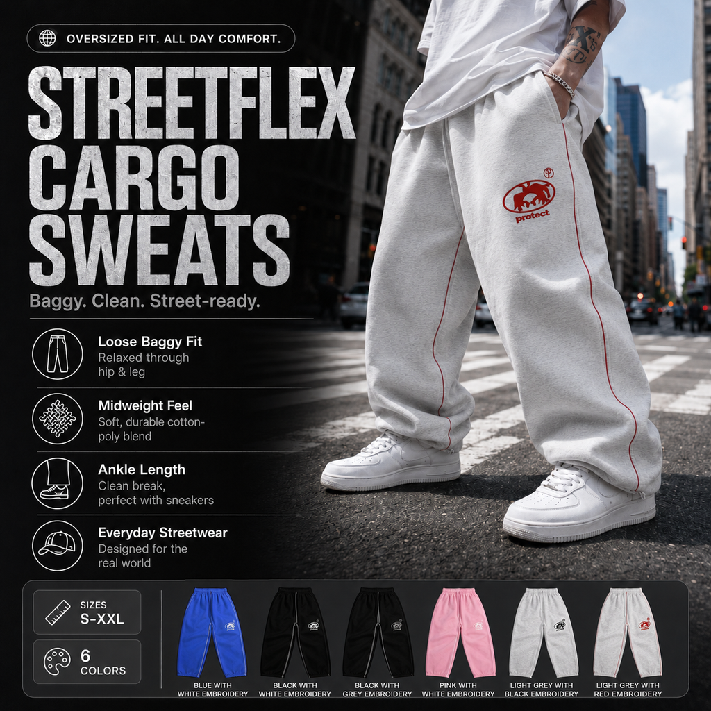 StreetFlex Cargo Sweats