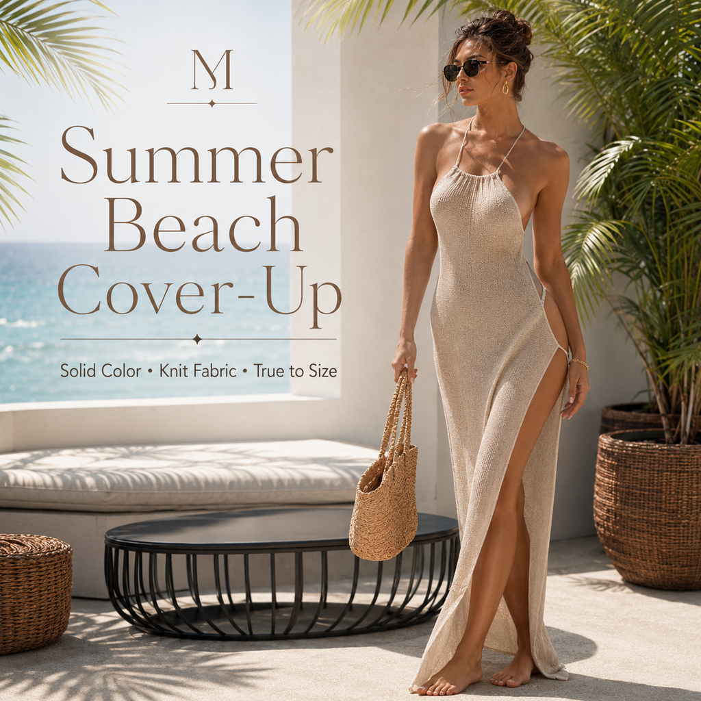 Knitted Tunic Beach Cover Up