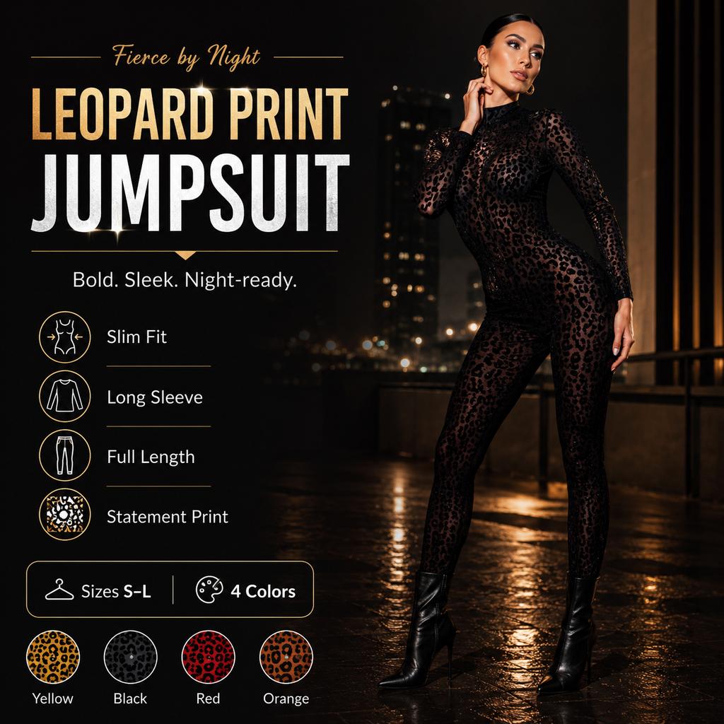 Fierce By Night See-Through Jumpsuit