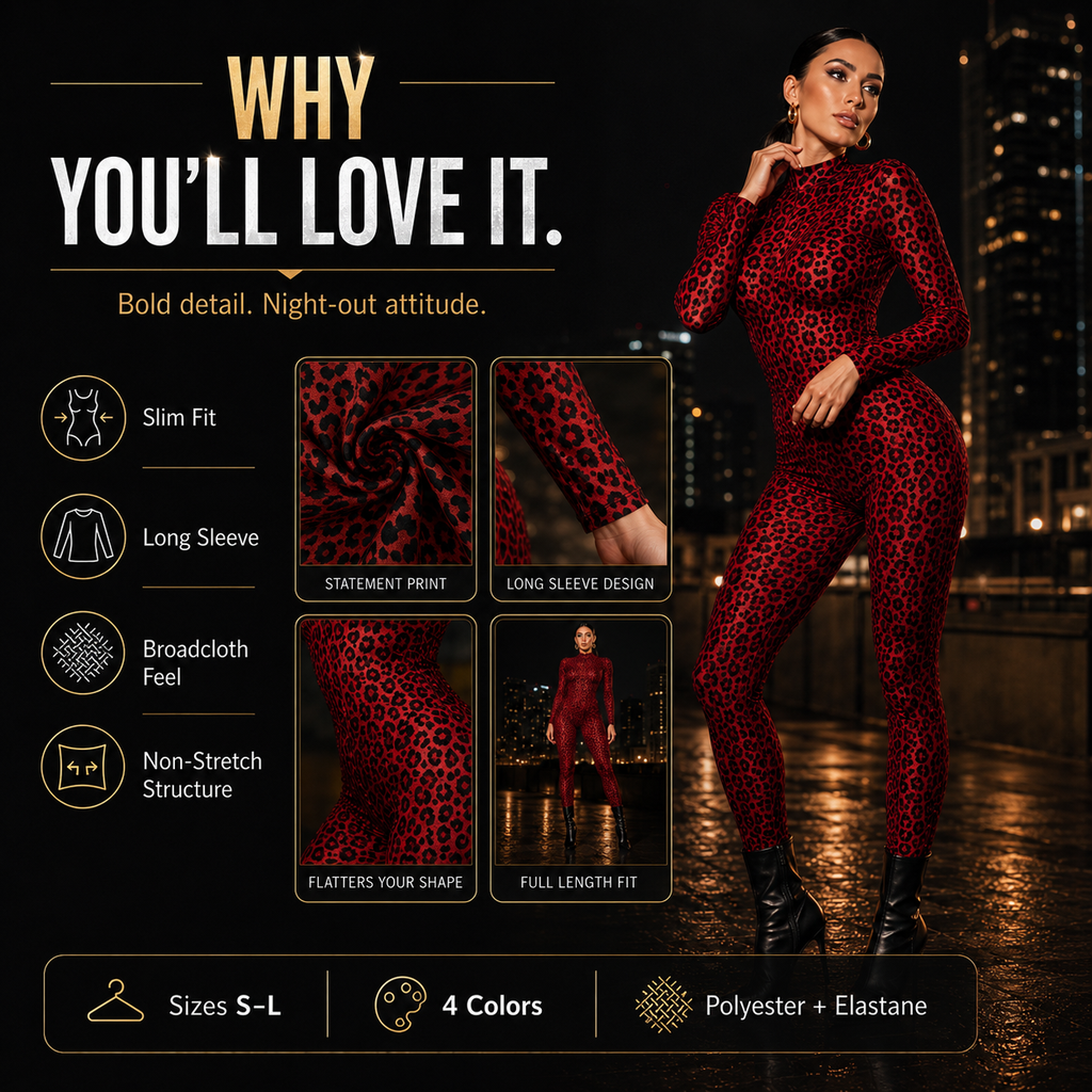 Fierce By Night See-Through Jumpsuit