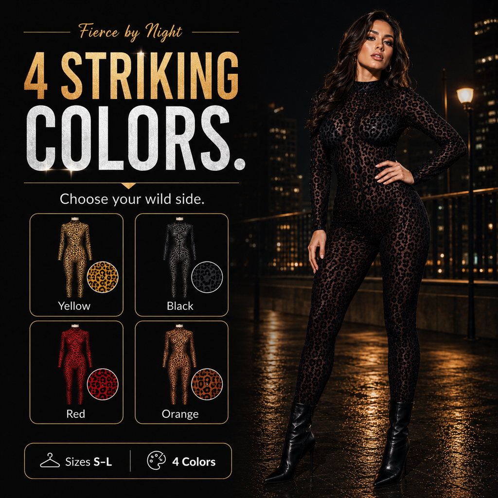 Fierce By Night See-Through Jumpsuit