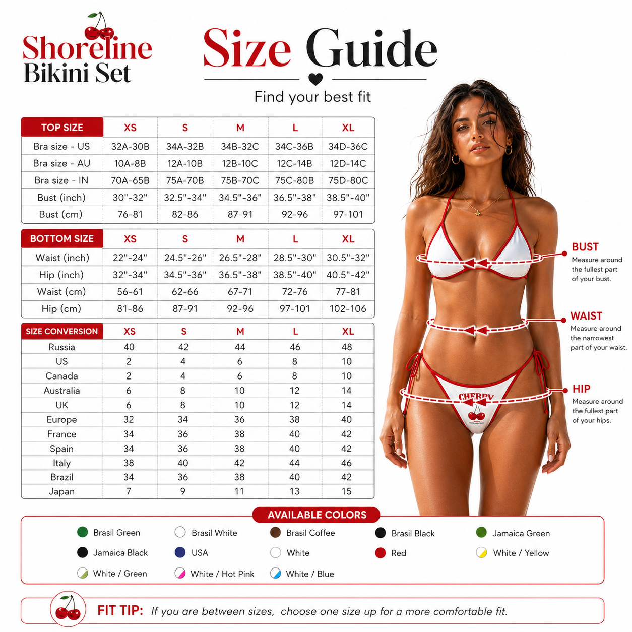 Shoreline Bikini Set