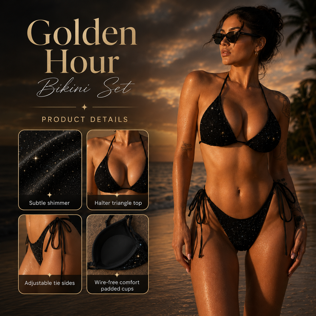Golden Hour Bikini Set