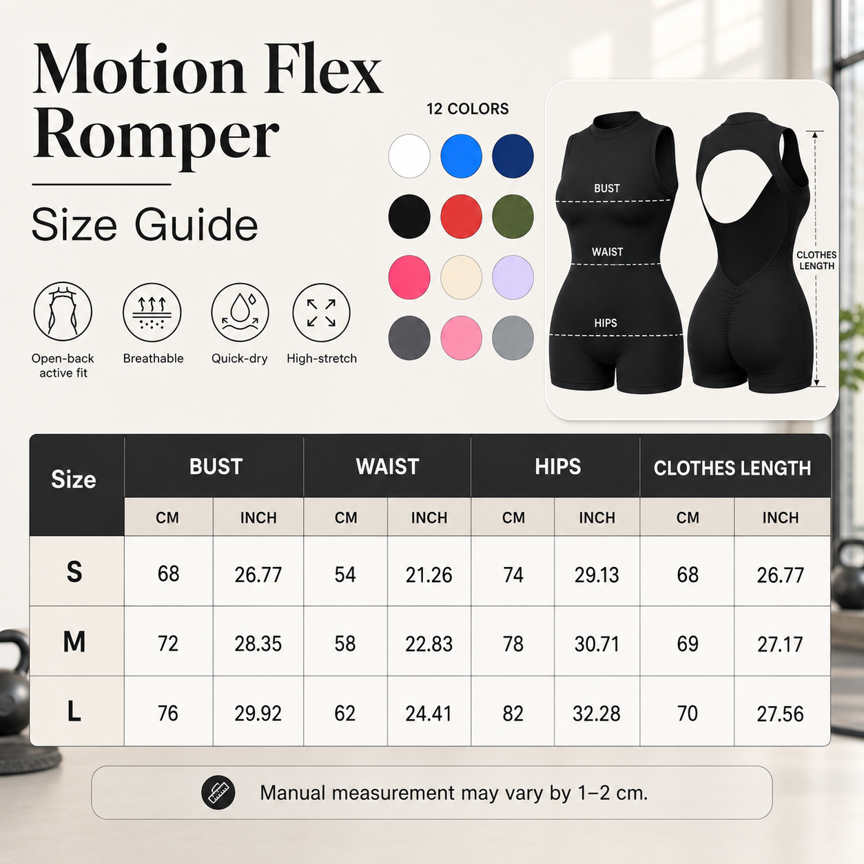 Motion Flex Romper