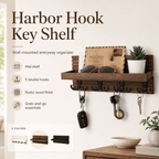 Harbor Hook Key Shelf