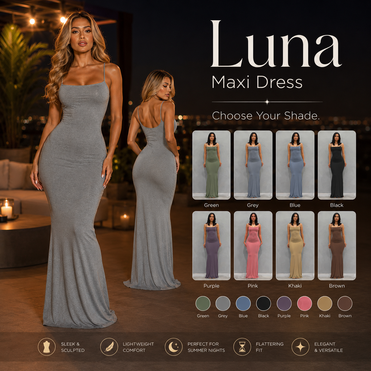 Luna Maxi Dress