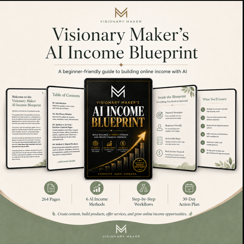Visionary Maker's AI Income Blueprint