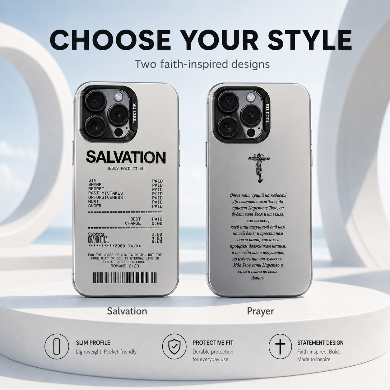 Christian Faith iPhone Case