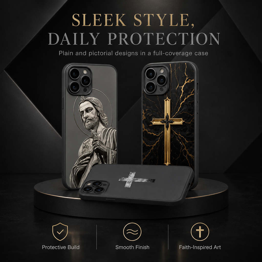 Faith-Inspired Cross iPhone Case