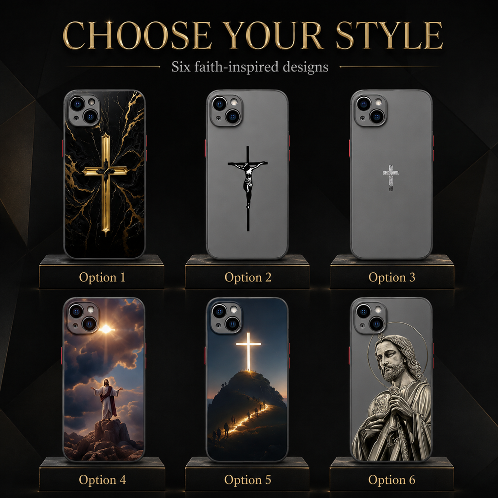 Faith-Inspired Cross iPhone Case