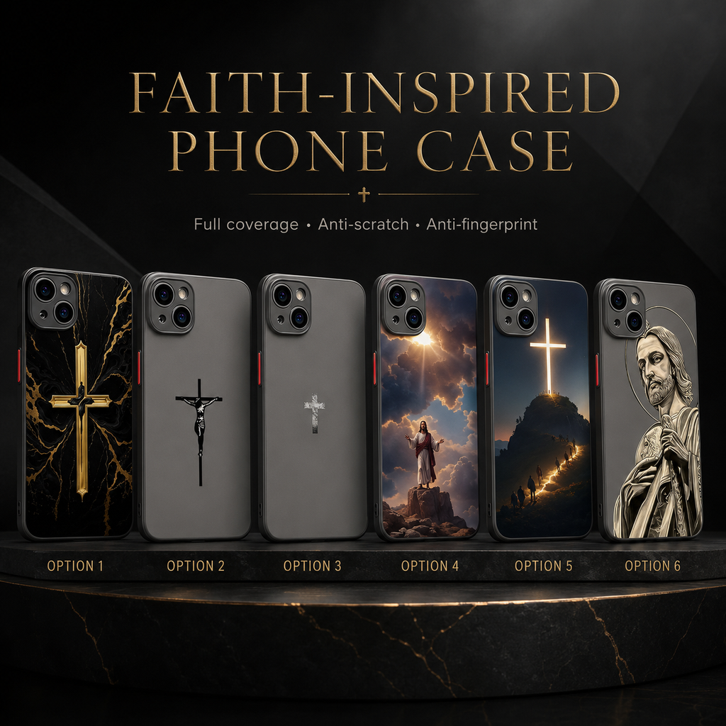 Faith-Inspired Cross iPhone Case