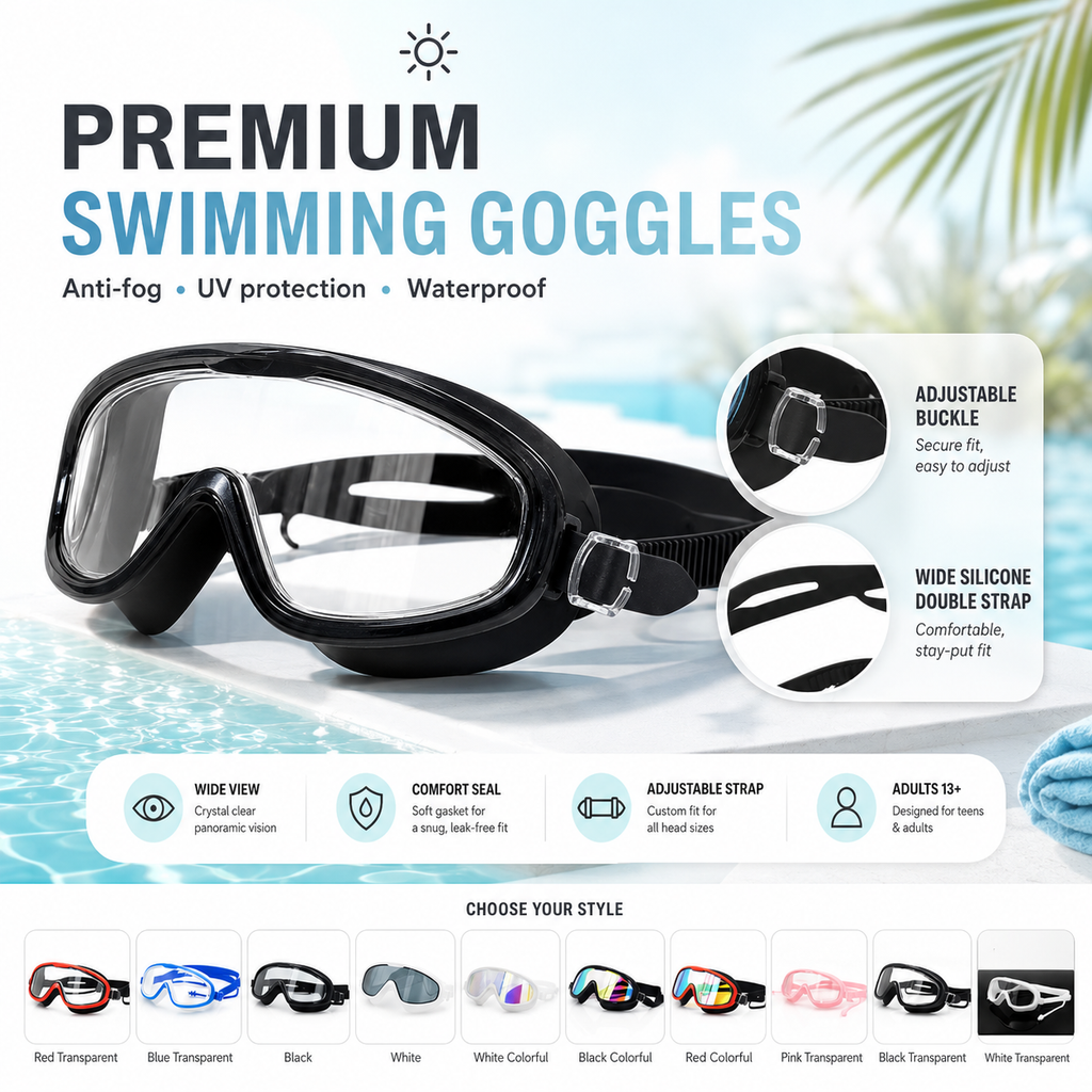 Silicone Swimming Goggles