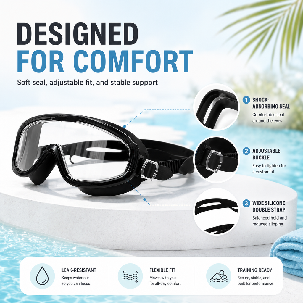 Silicone Swimming Goggles