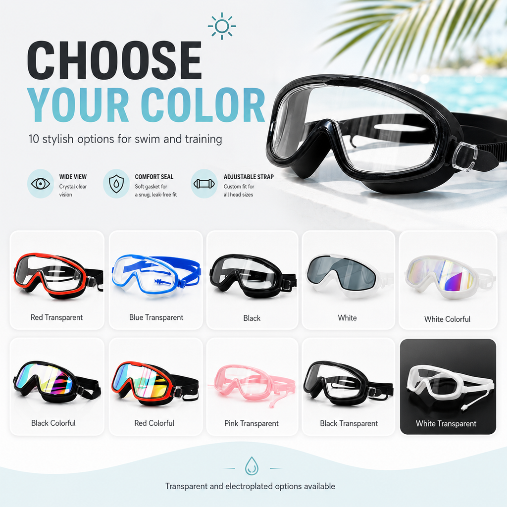 Silicone Swimming Goggles