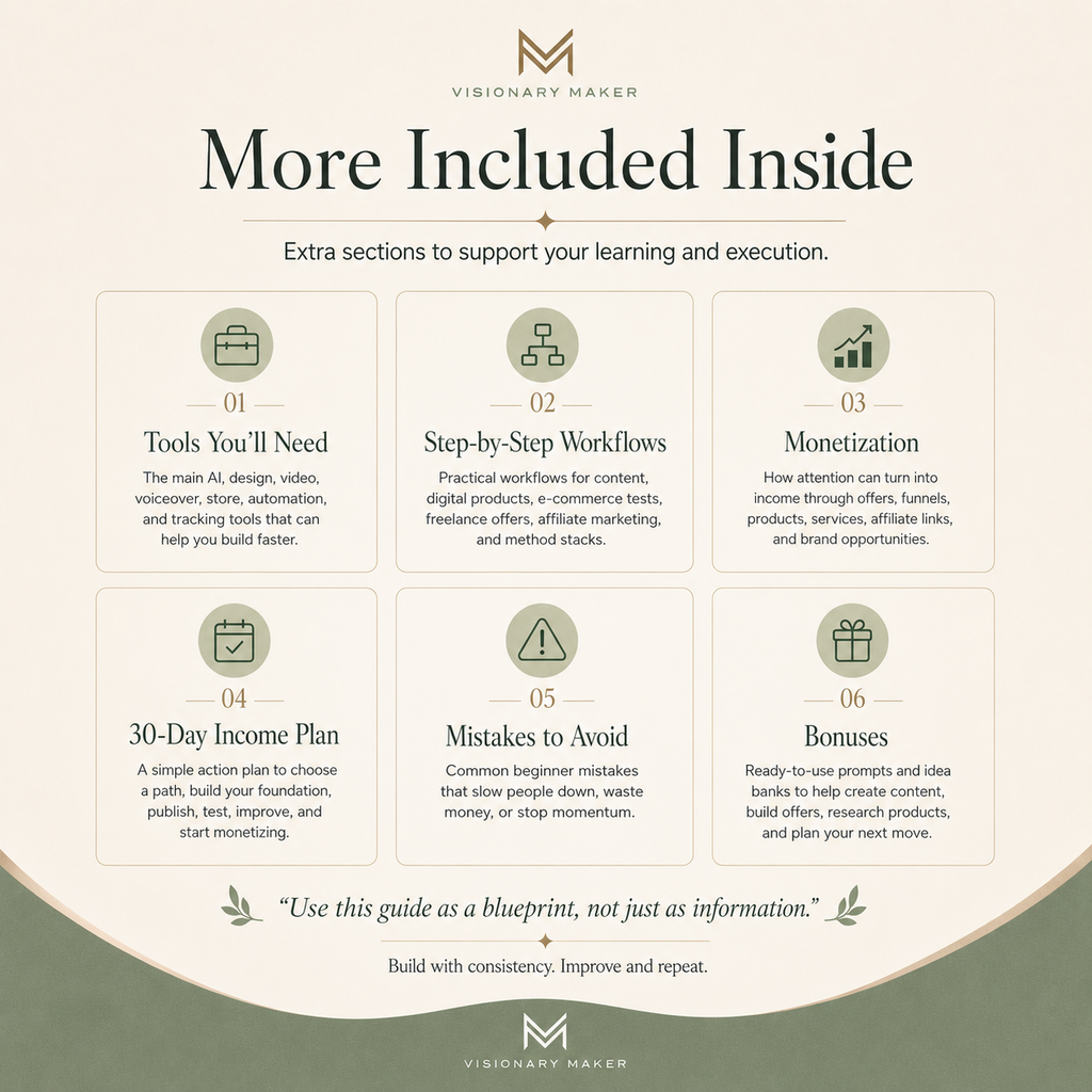 Visionary Maker's AI Income Blueprint