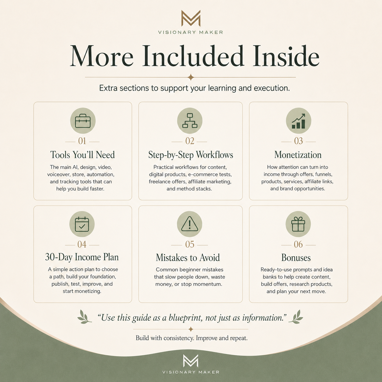 Visionary Maker's AI Income Blueprint