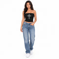 Afterdark Cross Tube Top