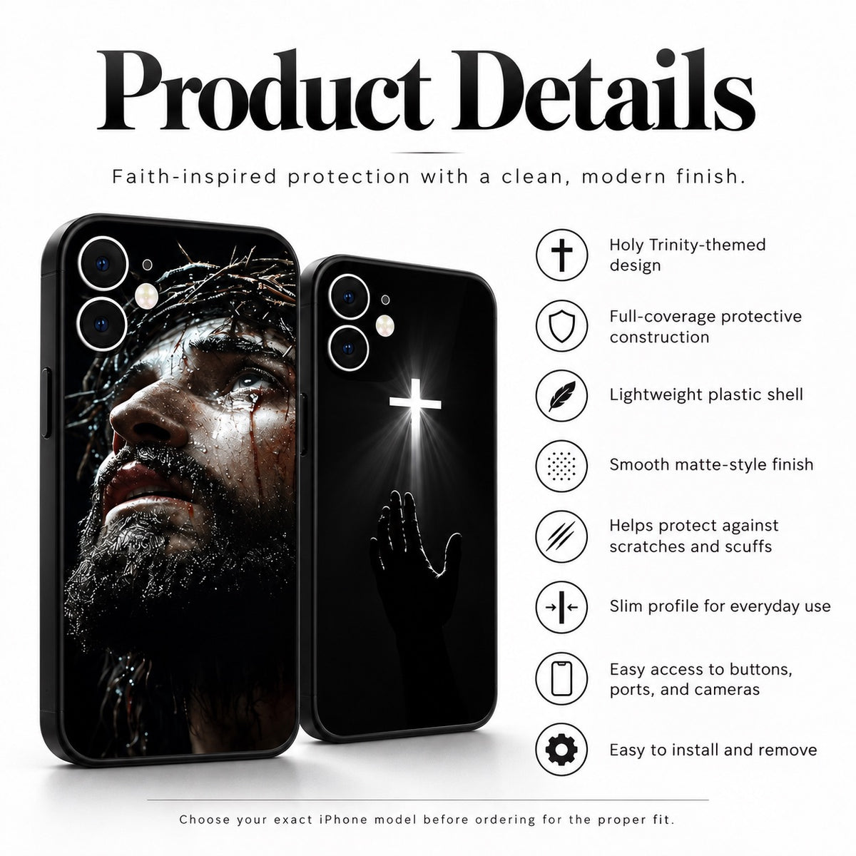 Holy Trinity iPhone Case