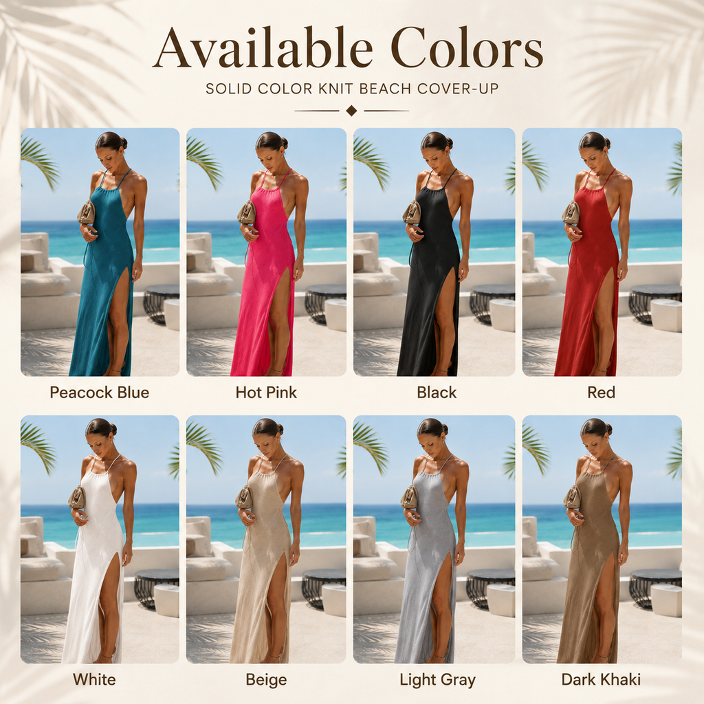 Knitted Tunic Beach Cover Up