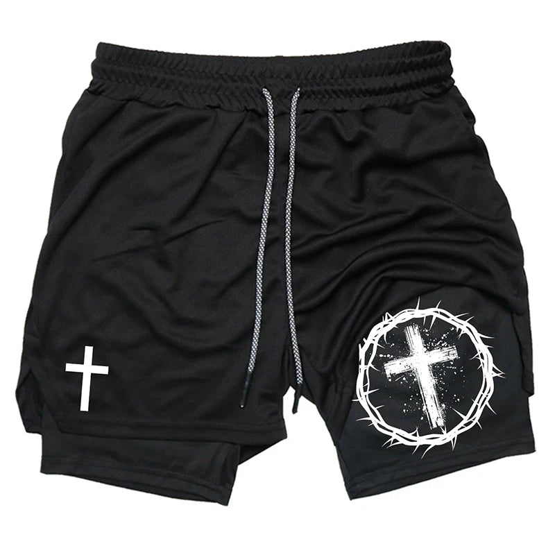 Faith Over Fear Active Shorts