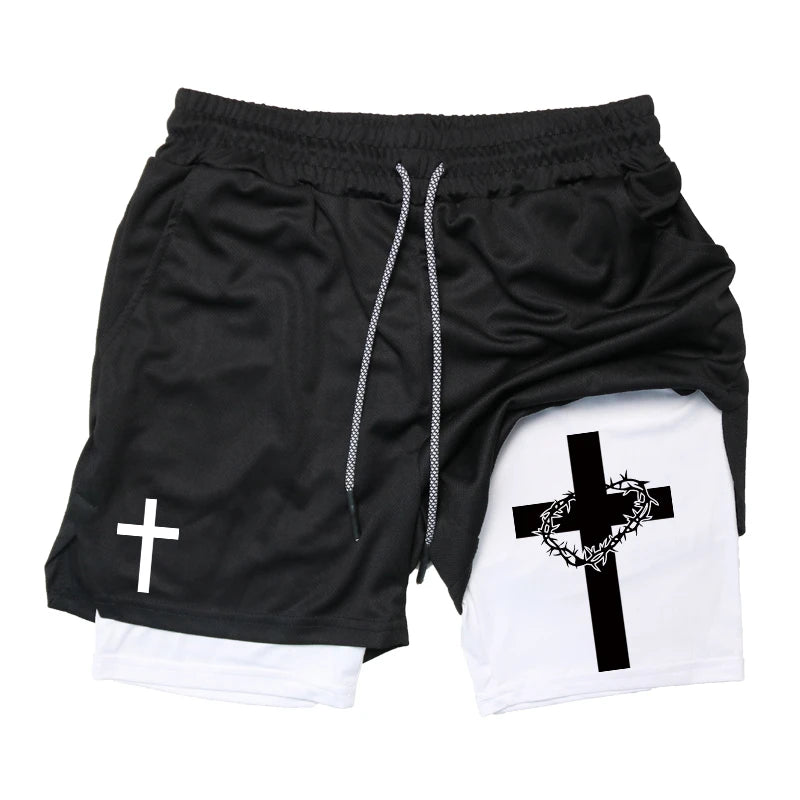 Faith Over Fear Active Shorts