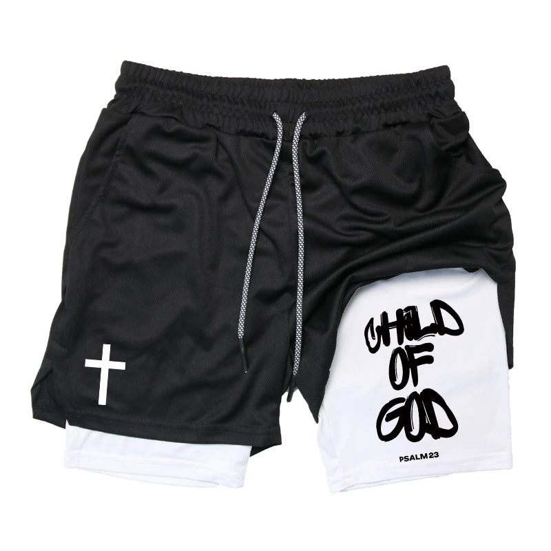 Faith Over Fear Active Shorts