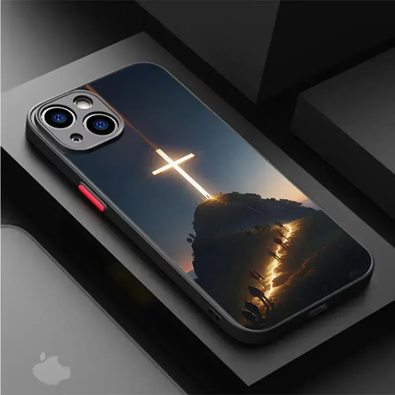 Faith-Inspired Cross iPhone Case