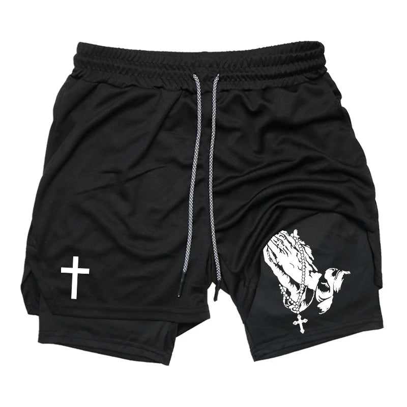 Faith Over Fear Active Shorts