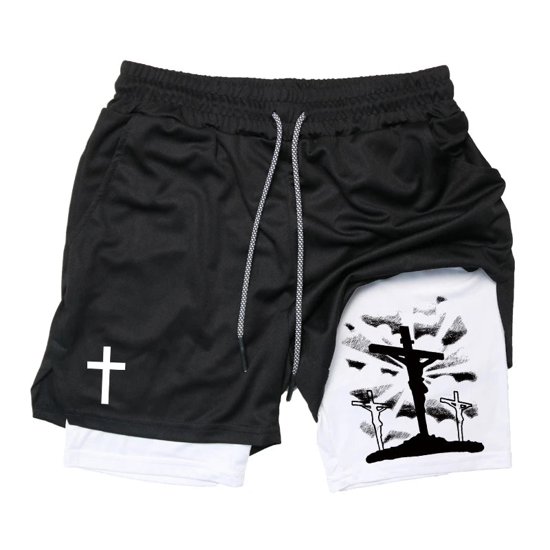 Faith Over Fear Active Shorts